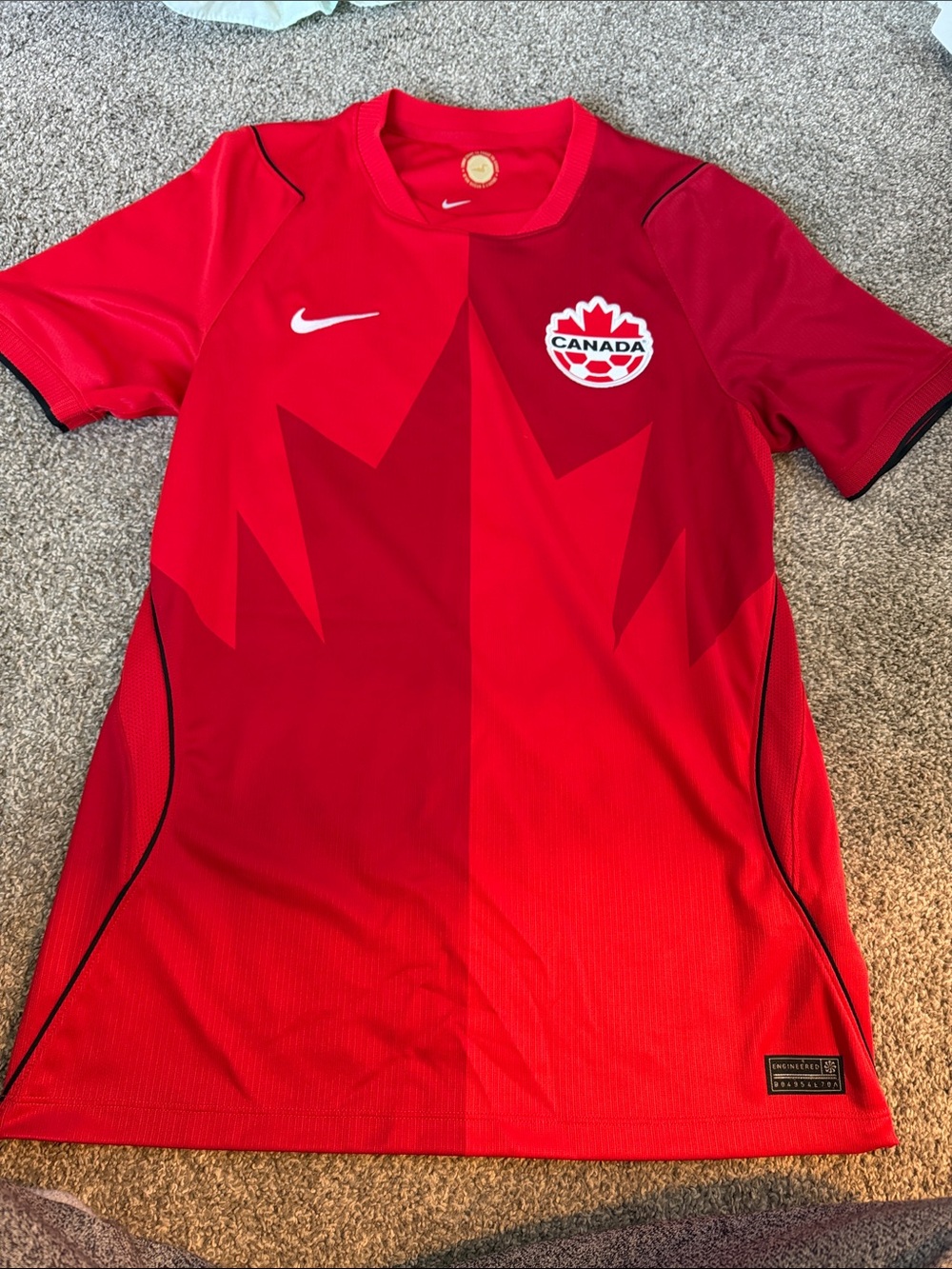 Team Canada FIFA Nike Jersey Size S